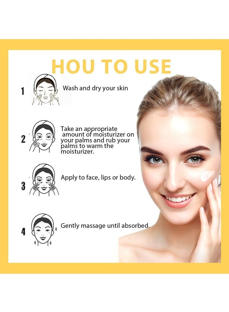 SAUVASINE Tallow and Honey Moisturizing Cream – Grass-Fed Beef Tallow Balm for Face & Body - Image 3