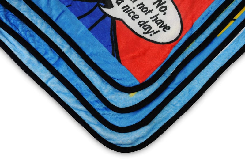 JUST FUNKY The Golden Girls Pop-Art Gallery Throw Blanket | Features Famous Golden Girls Quotes | Large Golden Girls Blanket | 60 x 45 Inches - Image 4