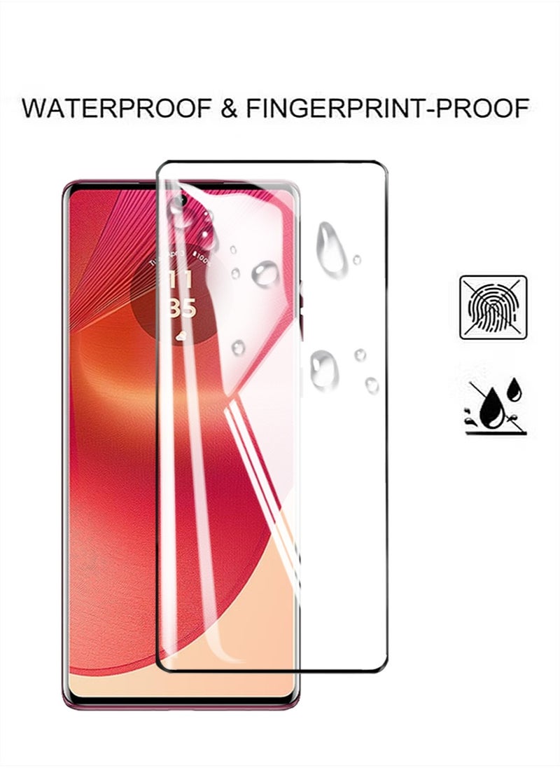 3 PCS  Motorola Edge 50 Fusion Screen Protector, 9H Tempered Glass Screen Protector Motorola Edge 50 Fusion , Case Friendly, Easy Installation,Anti-Scratch Film