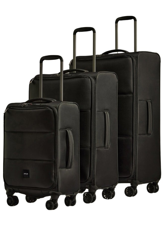 Antler ANTLER Softside Luggage Lighweight Material, Expandable Suitcase For Travel With TSA Approved Lock, Double Zipper  - Image 1