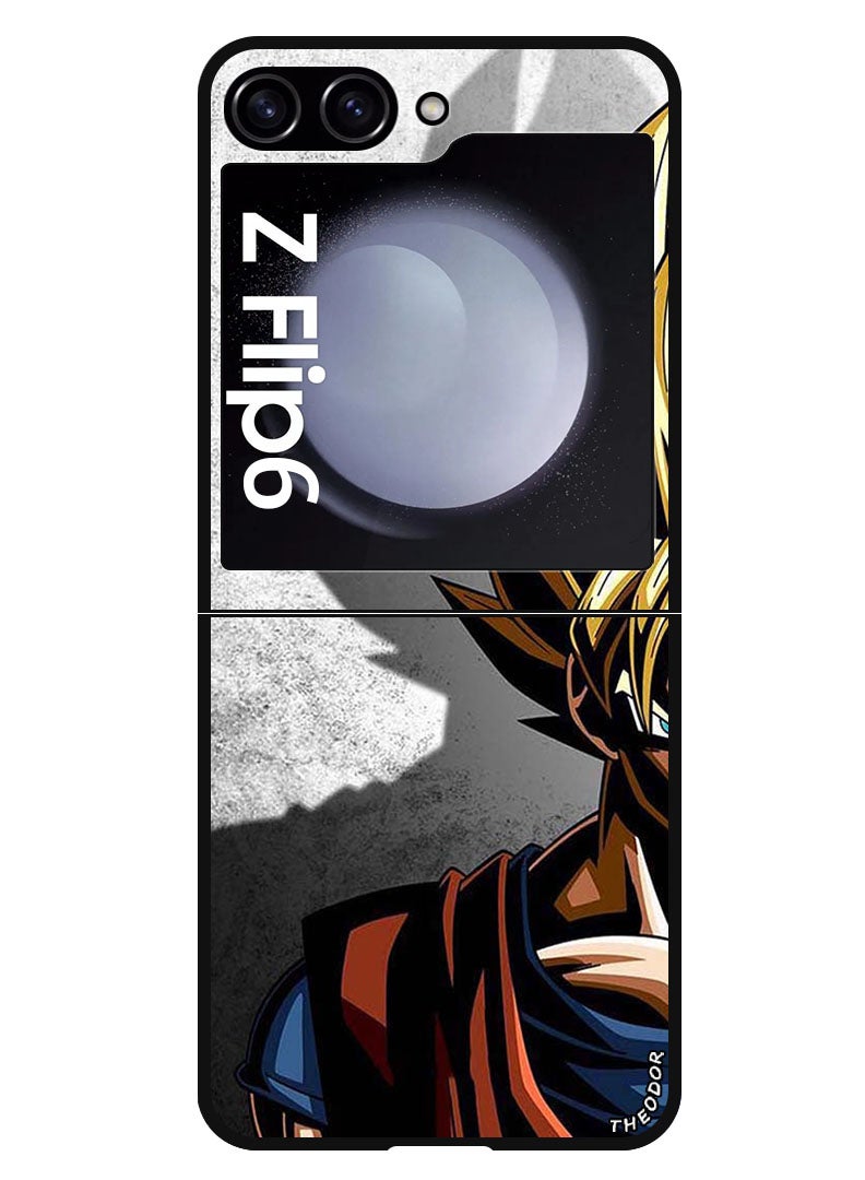 Theodor Protective Case Anti Scratch Shock Proof Bumper Cover For Samsung Galaxy Z Flip 6 Dra Ba z - Image 1