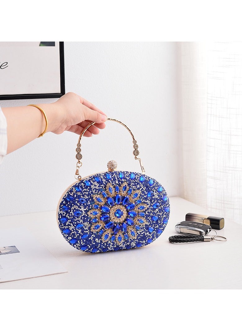 Miluraining - Women Clutch Bag Evening Bag Purse with rhinestone diamond decoration decoration Small Crossbody Bag Handbag Shoulder Bag Satchel Bags Suitable for Party Prom Wedding - Image 1