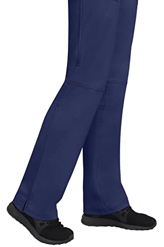 Healing Hands Women's Scrub Pant Tori Cargo Bottoms with 5 Pockets and 2-Way Stretch Fabric 9133P, M Petite, Navy - Image 4