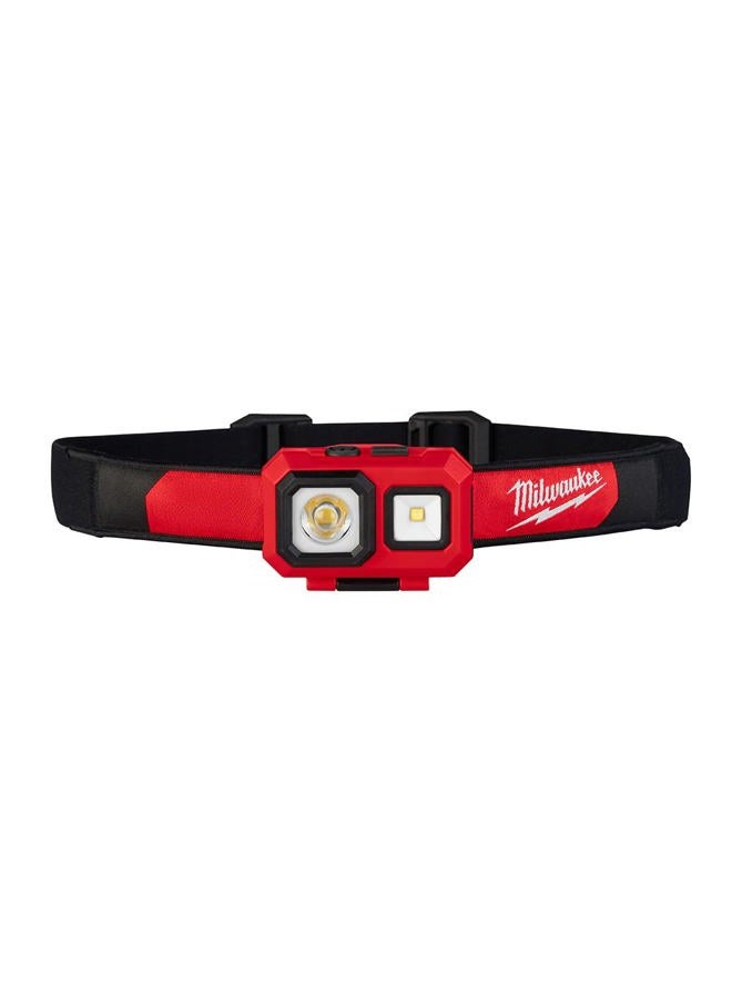 Milwaukee 2104 Spot Flood 450 Lumens Adjustable Hard Hat Headlamp Light - Image 1