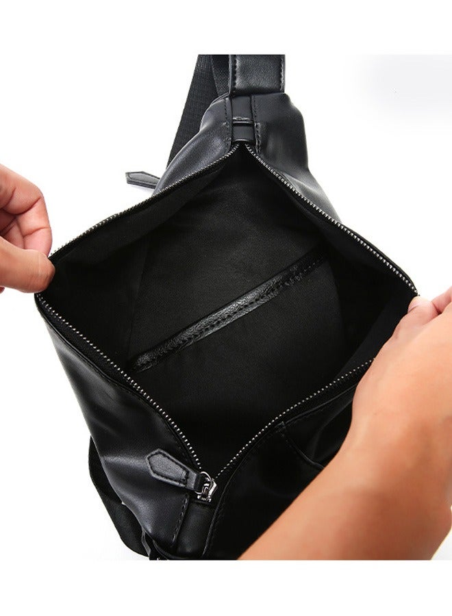 WooFree Crossbody Bag Chest Bag Black - Image 5
