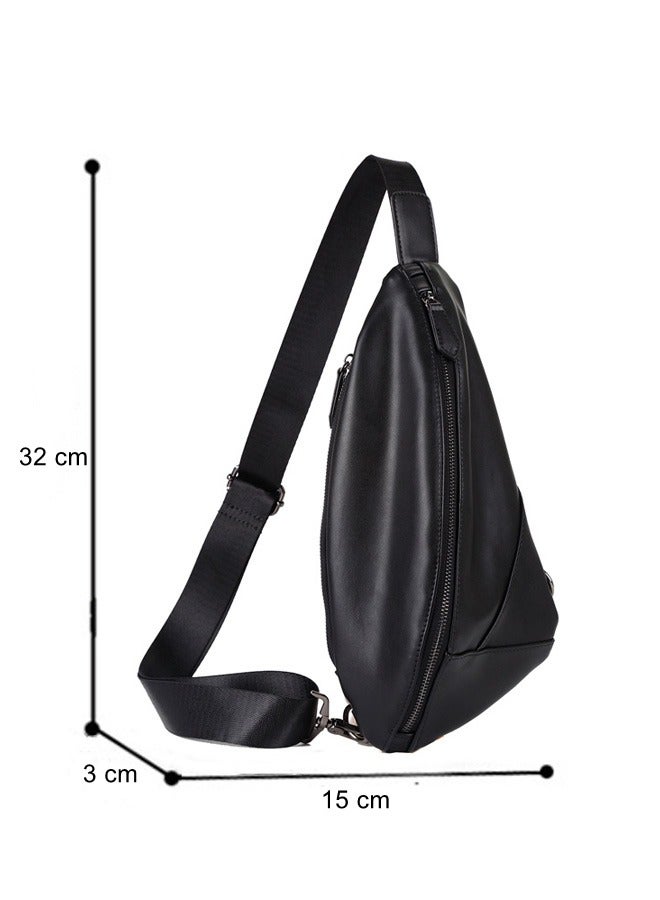 WooFree Crossbody Bag Chest Bag Black - Image 4