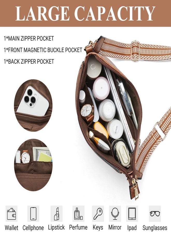 Mroede Crossbody Bags for Women Crossbody Purse for Women Vegan Leather Hobo Purses Shoulder Handbags for Daily Travel Work, 2-1 Grey, Medium, Crossbody Purse - Image 4