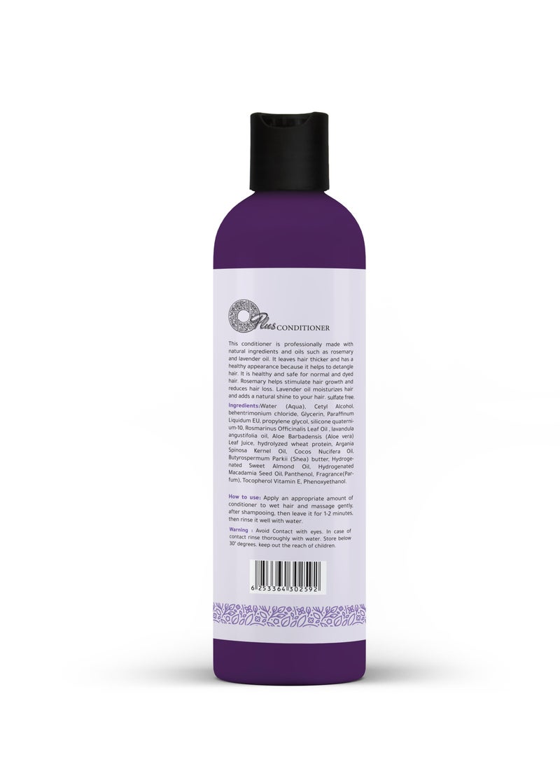 OPlus Rosemary & Lavender Sulfate-Free Conditioner 500ml - Hair Growth Formula - Image 2
