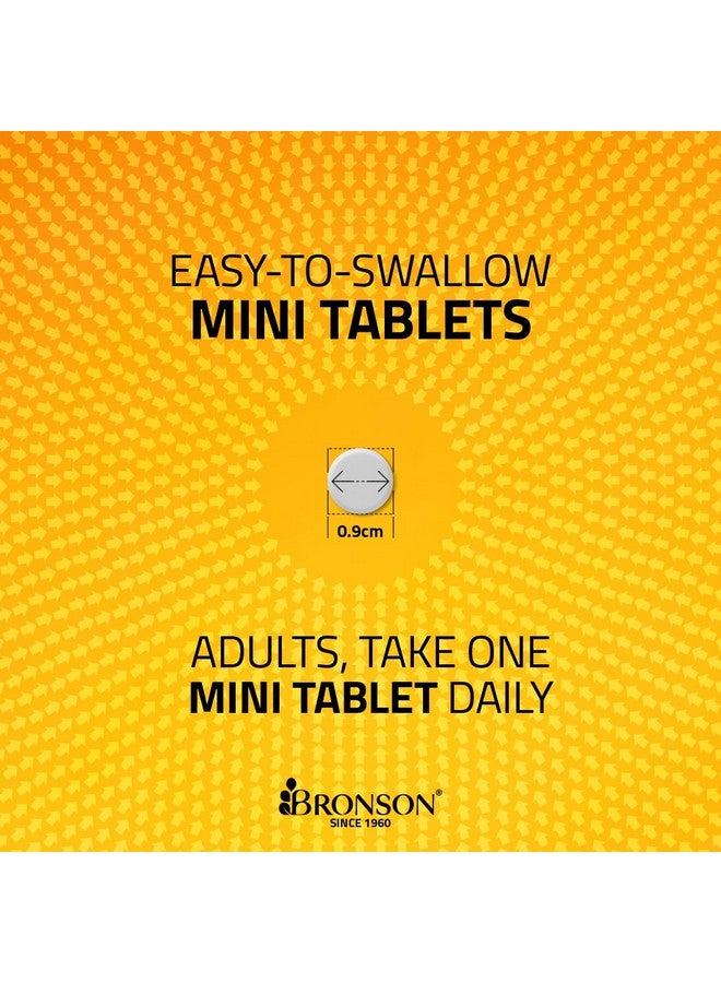 Bronson Vitamin K2 MK-7 200mcg Extra Strength, 250 Vegetarian Tablets - Image 3