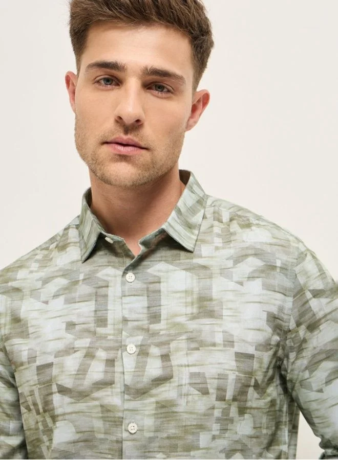 The Bear House  Men's Shirt for Casual and Formal Wear | Classic Button-Down Style for Office, Daily Use, Travel, Events & All-Season Outfits | Versatile & Stylish Wardrobe Essential for Every Occasion for Men | Best Price UAE