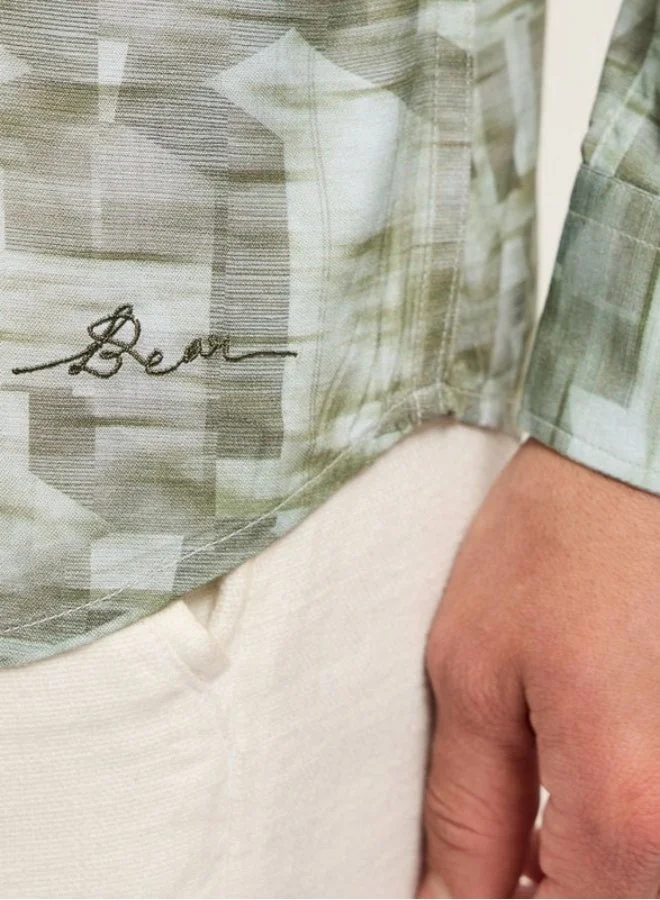 The Bear House  Men's Shirt for Casual and Formal Wear | Classic Button-Down Style for Office, Daily Use, Travel, Events & All-Season Outfits | Versatile & Stylish Wardrobe Essential for Every Occasion for Men | Best Price UAE