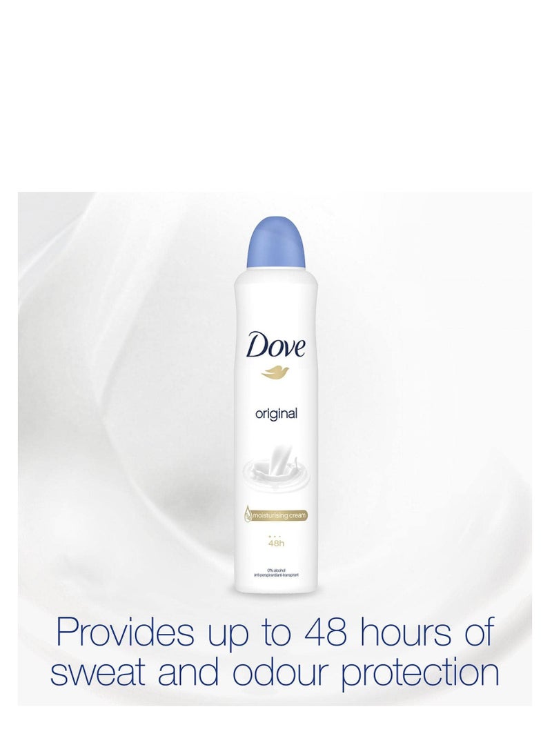 Dove Pack Of 2 Dove Spray Original 150Ml  - Image 2