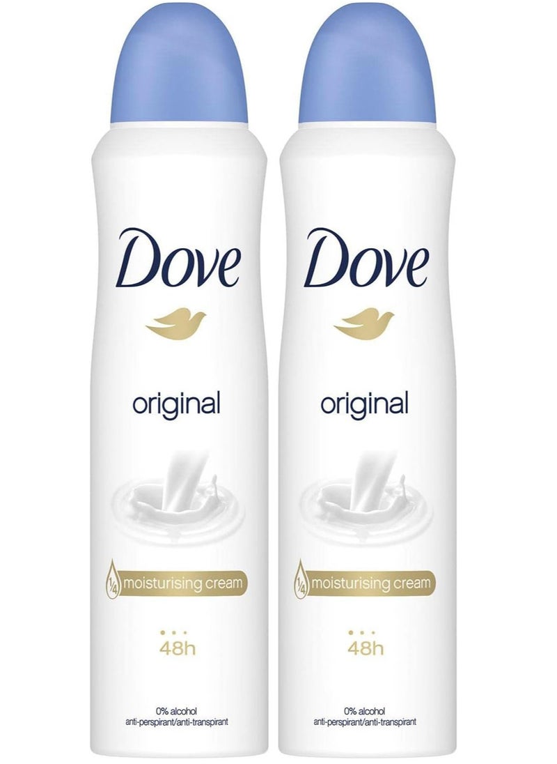 Pack Of 2 Dove Spray Original 150Ml - pzsku/Z5ACE9FB6D80DBB4871C8Z/45/_/1723289004/3cb4e1a0-20be-4475-9ed5-100a3a020f4c