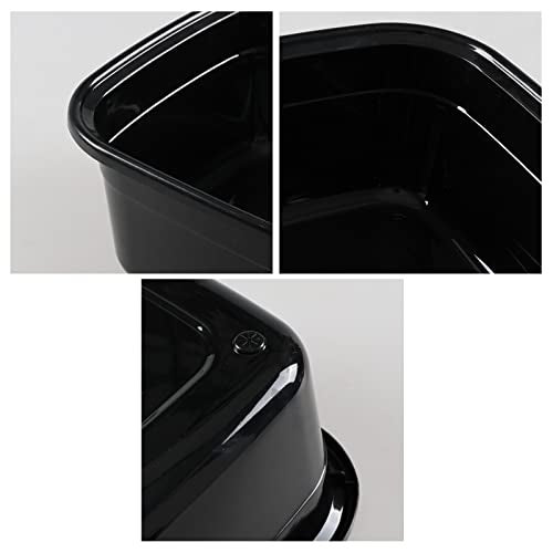 Eagrye 4-Pack 14 Quart Plastic Dish Pan Wash Basin - Image 3
