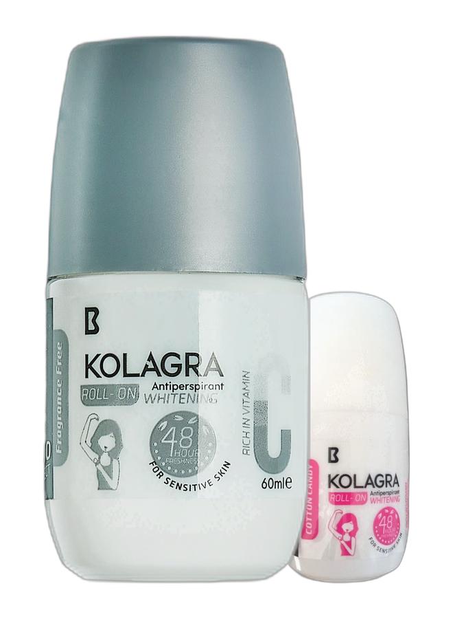 كولاجرا رول تبييض 2*1 قطن حلوى + عطر. خالي من العطور - Image 1