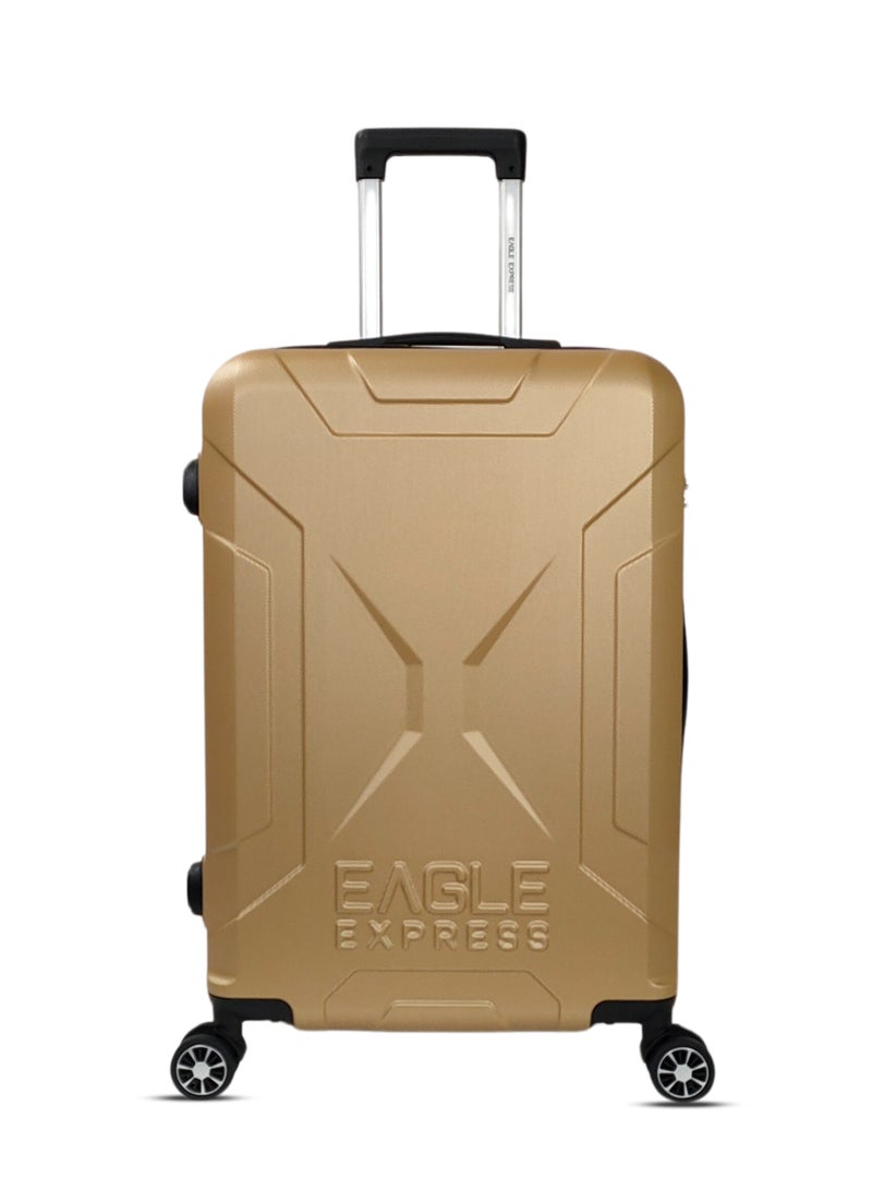 Eagle Express EXPEDITION ABS HARD TROLLEY 28 Inch GOLD - Image 1