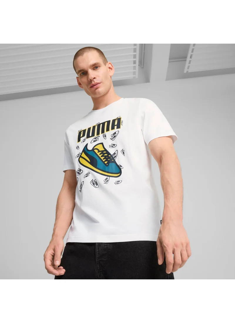 PUMA Graphics Sneaker Tee Men's T-Shirt