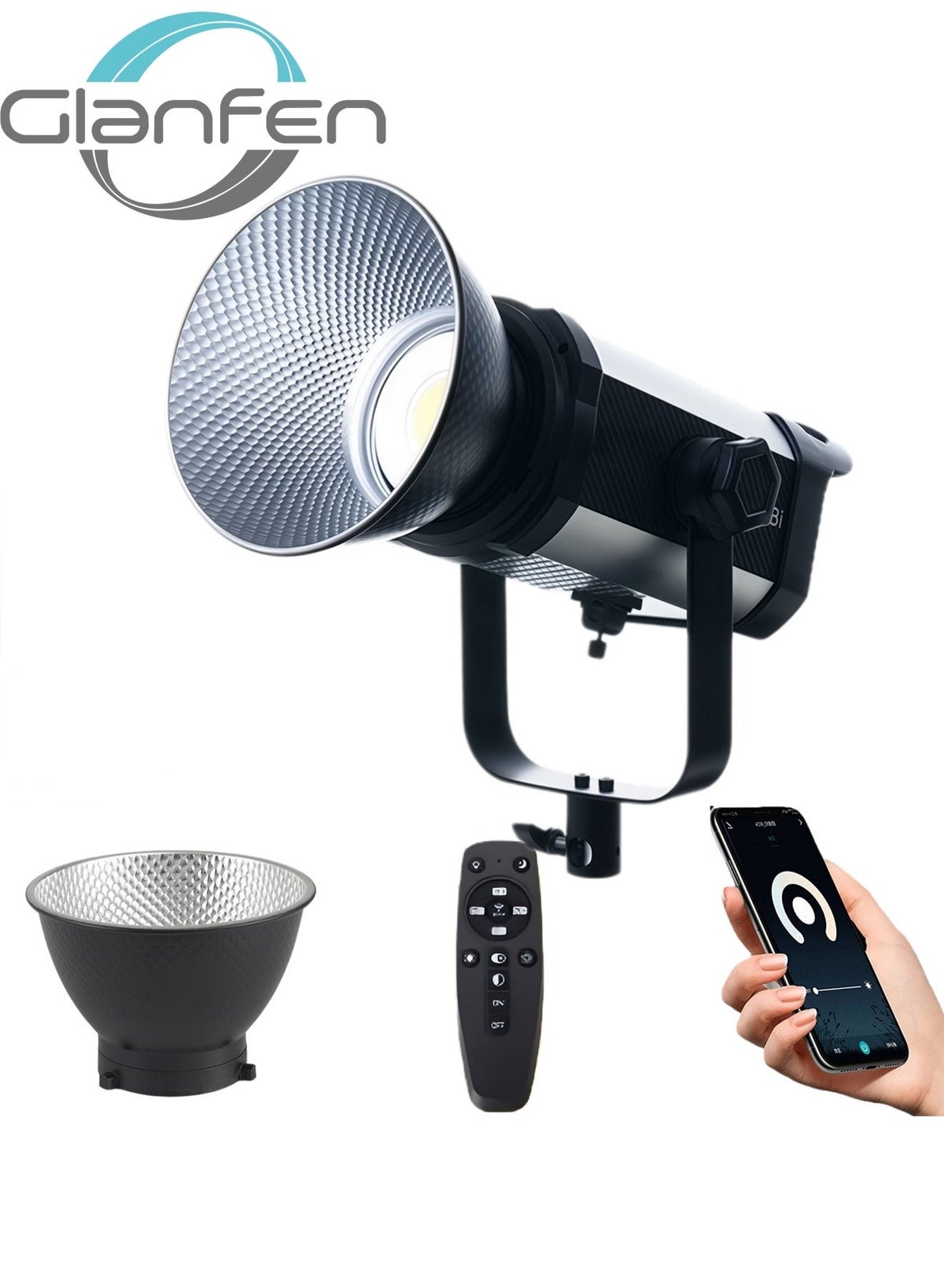جلانفين Glanfen Professional Cob Led Video Light 300W