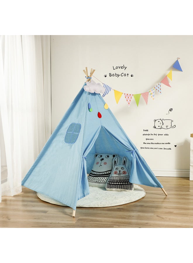 Indian Children's Tent Boys And Girls Indoor Game House Small House Outdoor Picnic Outing 2.2 M Large Tent - Image 4