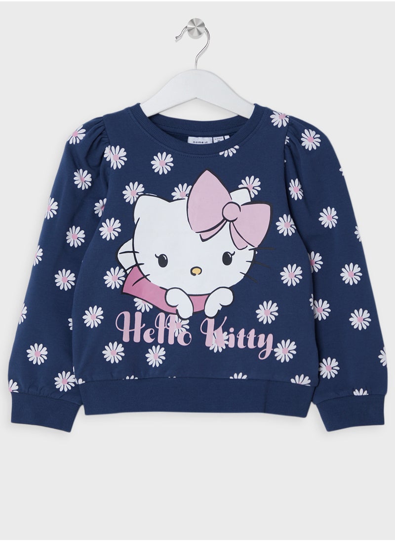 NAME IT - Kids Hello Kitty  Sweatshirt - Image 1