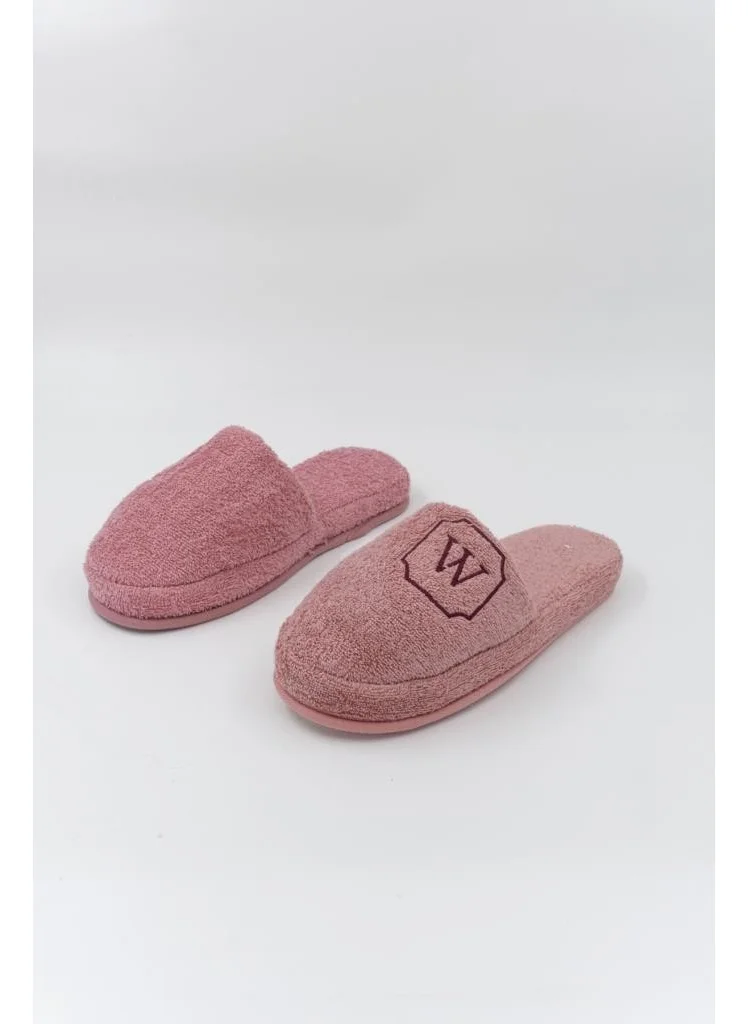 Ender Home W Letter Towel Bathroom Home Hotel Maternity Slippers Thick Sole Slippers