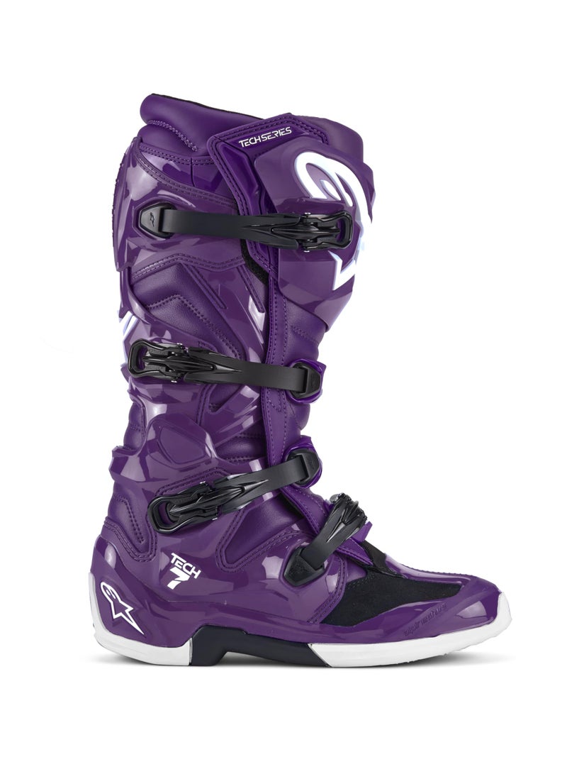 Alpinestars Tech 7 Boots HighPerformance Motocross Boots CECertified 9 Purple - Image 2