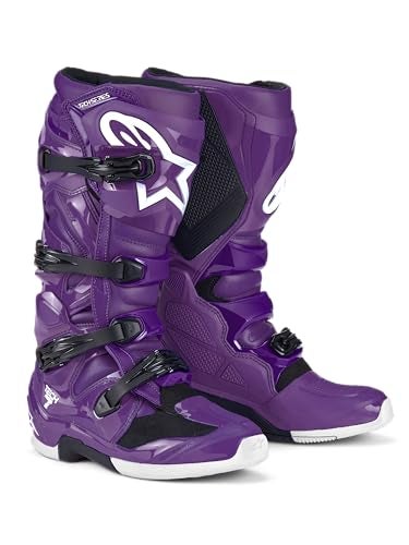 Alpinestars Tech 7 Boots HighPerformance Motocross Boots CECertified 9 Purple - Image 3