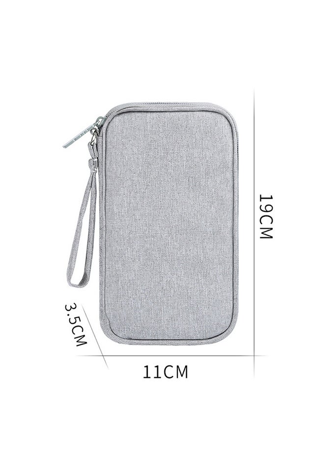 2-In-1 Power Bank And Data Cable Storage Bag