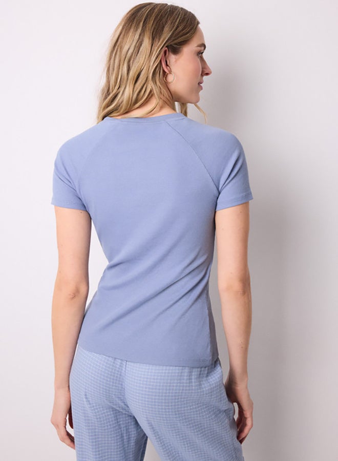 women'secret Cotton Short Sleeve Top - Image 3