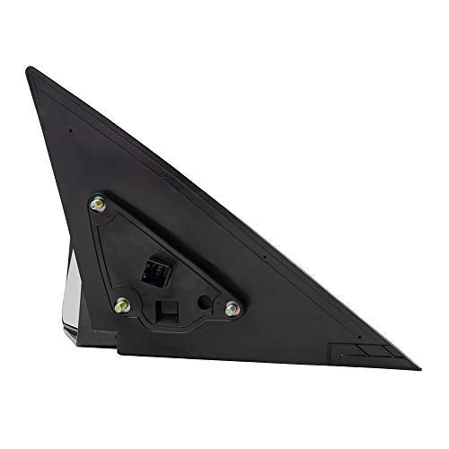 Brock Aftermarket Replacement Driver Left Power Mirror Paint to Match Black With Heat Compatible With 2006-2010 Hyundai Sonata - Image 4