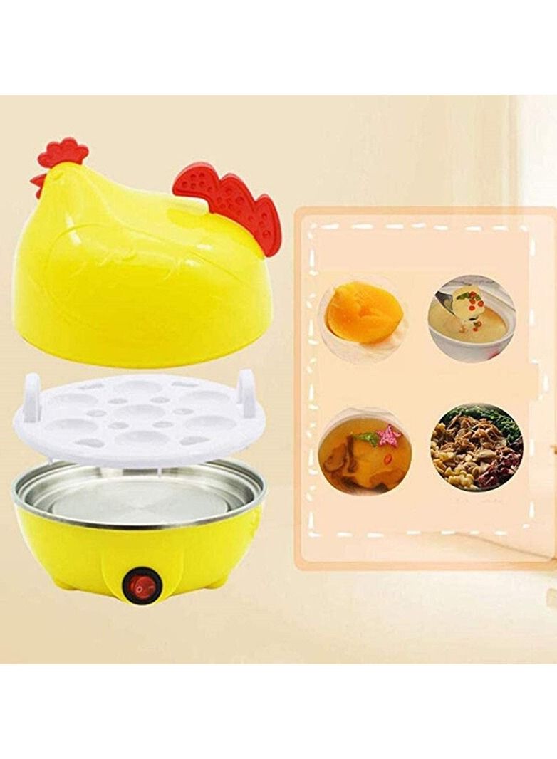 Wtrtr Electric Chicken Cooker Automatically Closed Boiled Heating Pot 7 Eggs Capacity and Water Measurement Kitchen Appliances  - Image 3