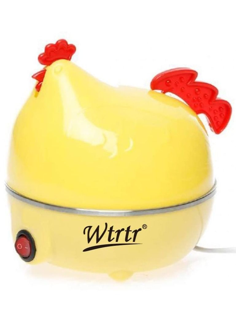 Wtrtr Electric Chicken Cooker Automatically Closed Boiled Heating Pot 7 Eggs Capacity and Water Measurement Kitchen Appliances  - Image 1