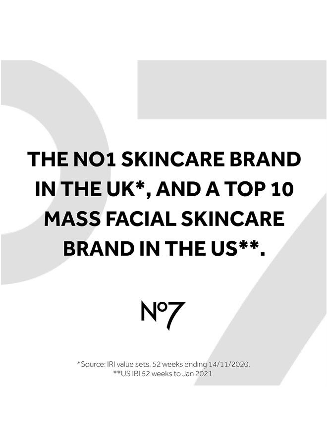 No7 Laboratories Line Correcting Booster Serum - Potent Collagen Peptide Serum for Fine Lines and Wrinkles - Moisturizing Formula for All Aging Skin Types (25 ml)