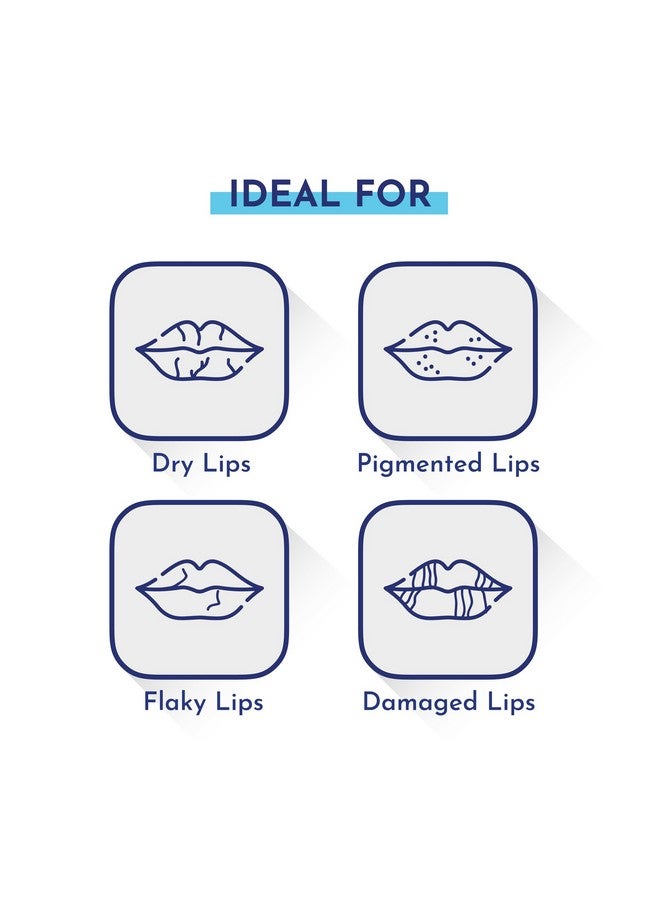 Mannlich بلسم شفاه مانليخ للرجال (10 جرام) للعناية بالشفاه مع حماية SPF 50 PA++++ - تفتيح الشفاه للشفاه الجافة والمتشققة - يرطب، ترطيب طويل الأمد مع 2% حمض كوجيك و1% حمض الهيالورونيك - Image 2