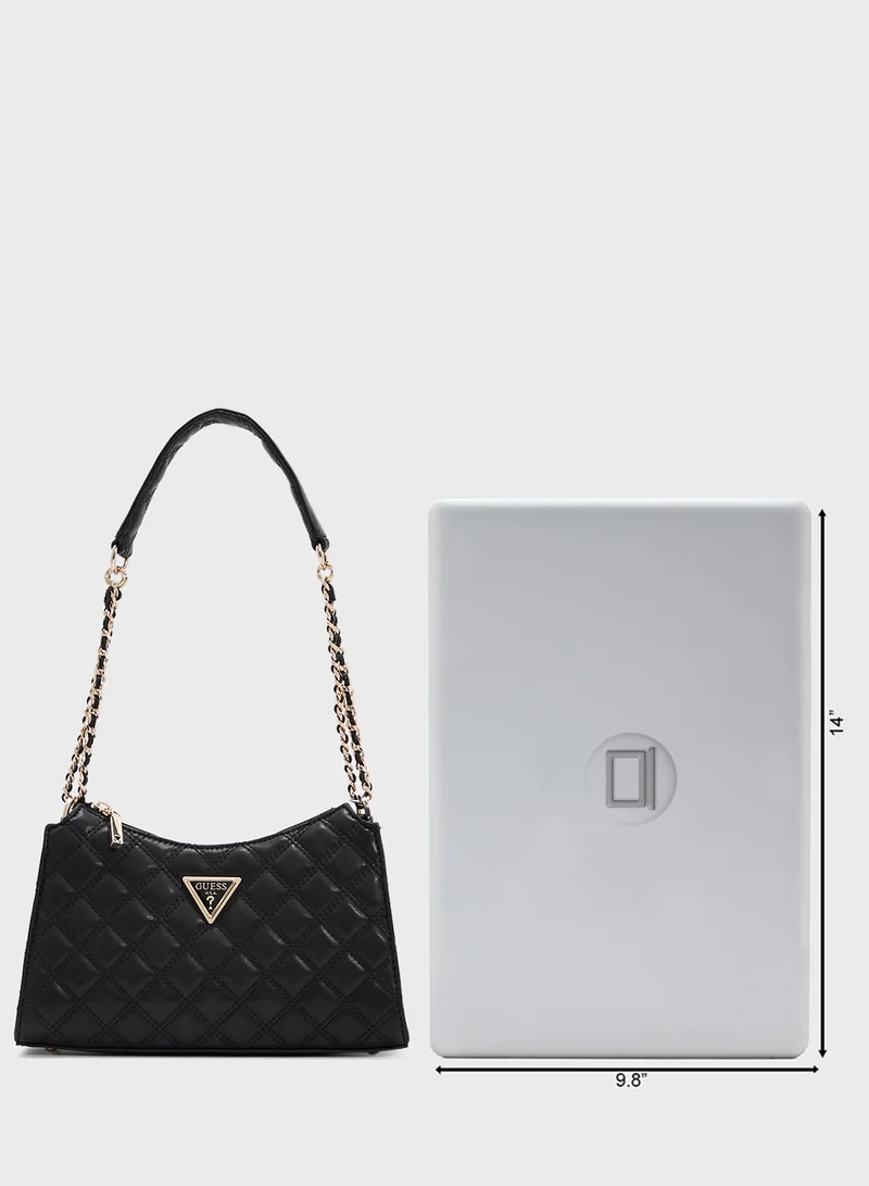 GUESS Giully Top Zip Shoulder Bag