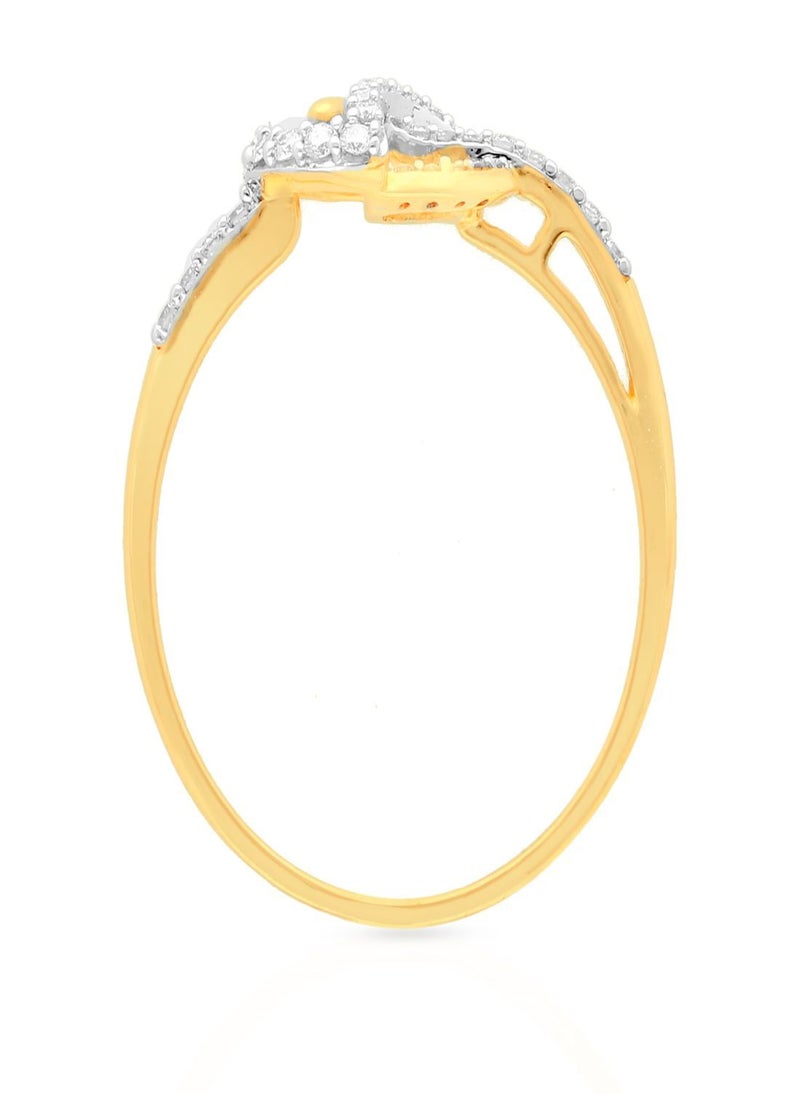 Malabar Gold and Diamonds - Malabar Gold and Diamonds 18 Carat 750 Purity Diamond Ring MNAAFD037RN1YVVSVS-GH10 - Image 1