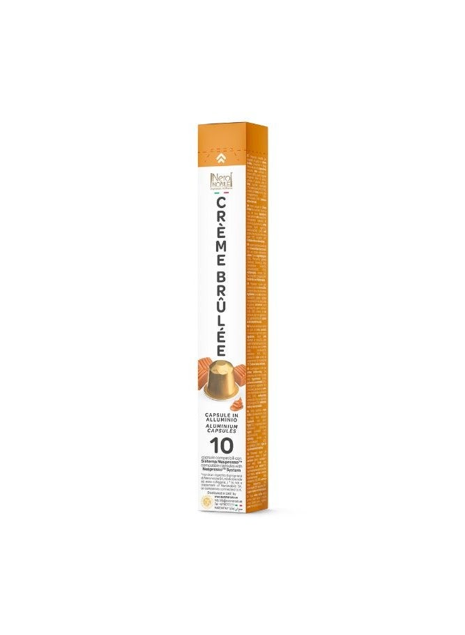 Nero NOBILE Crème Brulee Aluminum Capsules 60g