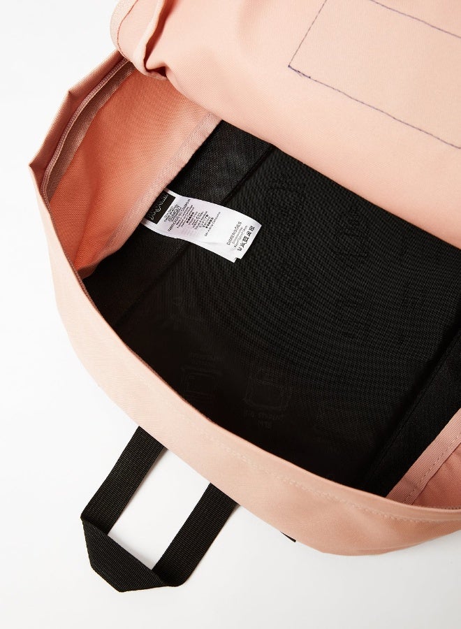 JANSPORT Superbreak Plus Solid Backpack pink New Canvas Bag Travel Backpack Unisex Functional Backpack Large Capacity Casual Backpack Simple Business Backpack A must-have for students - Image 4