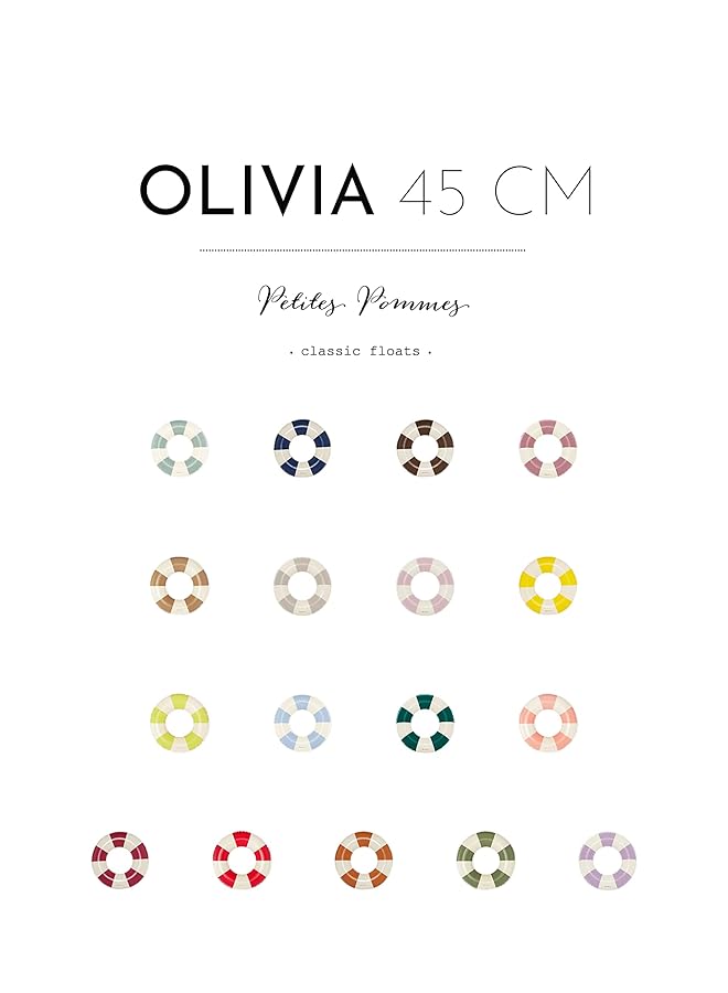 Petites Pommes Olivia Swim Ring 45 Cm Diameter Dark Rose - Image 5