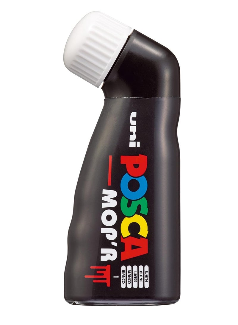 POSCA Mop'r Water Based Permanent Paint Marker White - Image 1