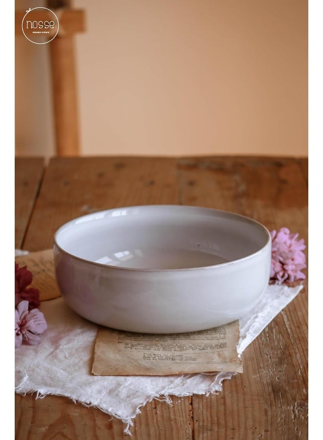 Fortessa Nosse with Fortessa Svelte Stoneware 16 Piece Dinnerware Set Service for 4 Stone - Image 2