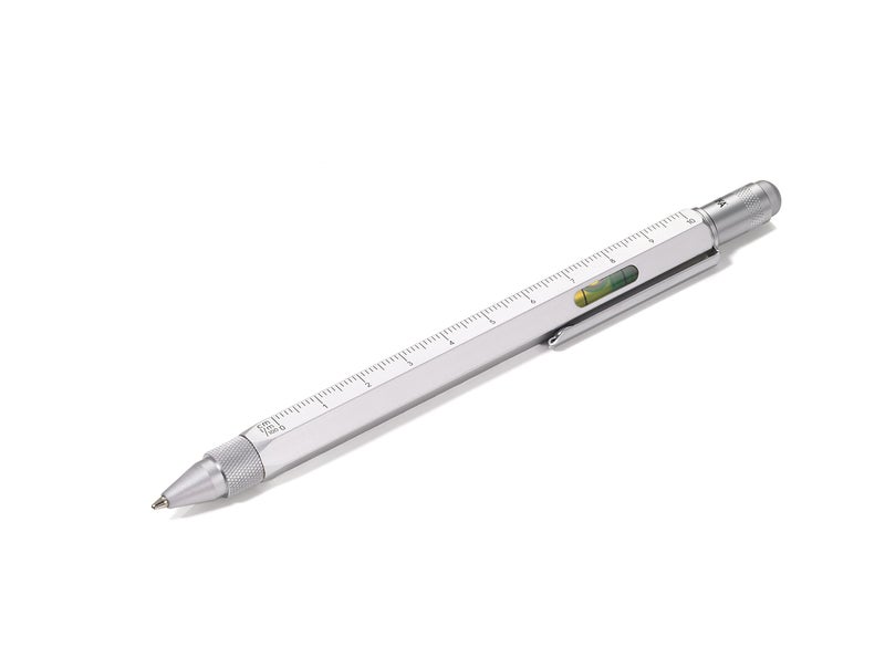 Troika Construction Ballpoint Pen, Silver (PIP20SI) - Image 1