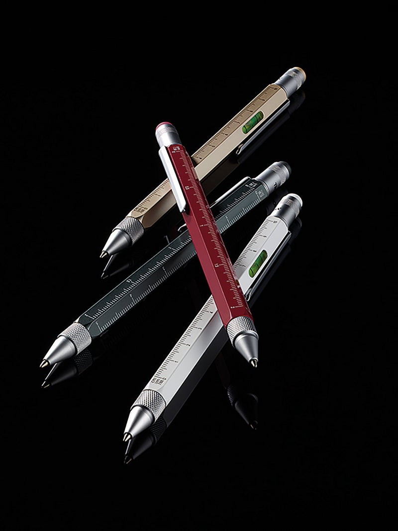 Troika Construction Ballpoint Pen, Silver (PIP20SI) - Image 4