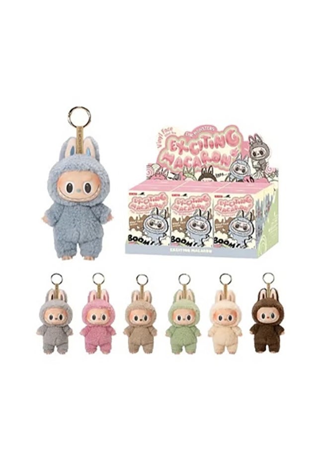 POP MART LA-BU-BU Keychain Modern Home Decoration Keychain,Charming Doll Pendant Hanging Keyring Birthday Holiday Gift(One piece, brown)  - Image 2