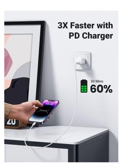 Celly Lightning to USB-C Cable 60W 1M USB C to Lightning iPhone Cable Type C Super Organized Charging Nano Data Cable Compatible iPhone 14/13/12/11/Mini/Pro  - Image 2
