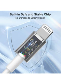 Celly Lightning to USB-C Cable 60W 1M USB C to Lightning iPhone Cable Type C Super Organized Charging Nano Data Cable Compatible iPhone 14/13/12/11/Mini/Pro  - Image 5