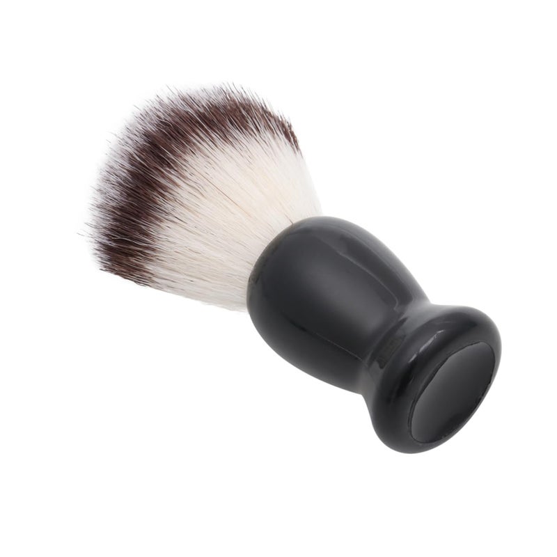 فرشاة الحلاقة الرطبة الاحترافية للرجال، شعيرات نايلون، مقبض غير قابل للانزلاق، أداة العناية باللحية والشوارب والوجه - Image 1