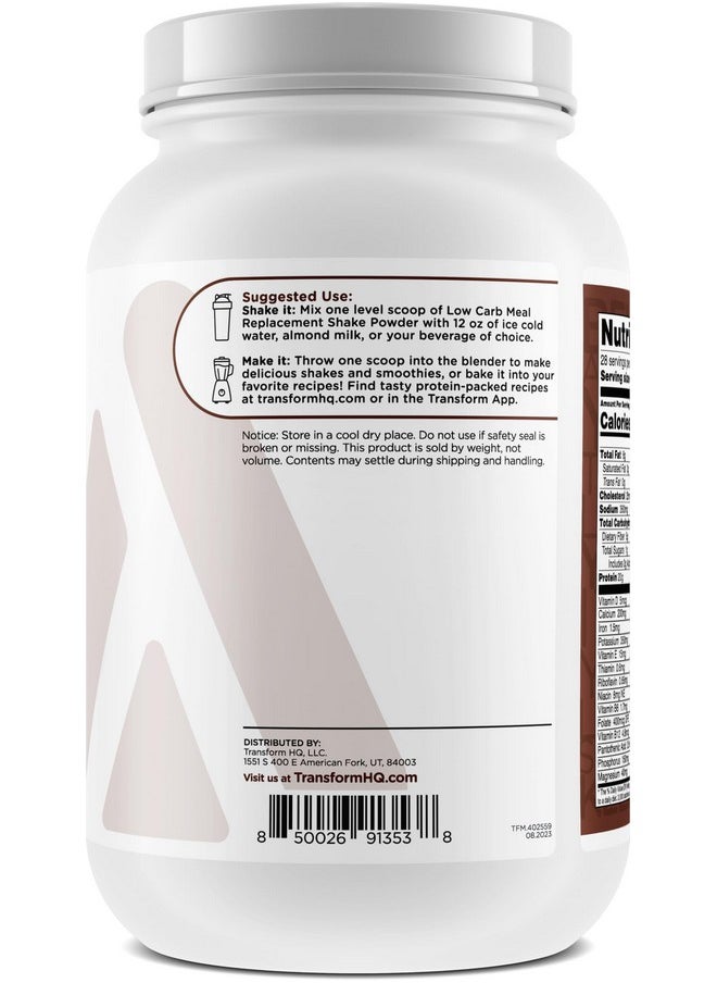 TransformHQ TransformHQ Meal Replacement Shake Powder 28 Servings (Chocolate Peanut Butter) - Gluten Free, Non-GMO  - Image 3