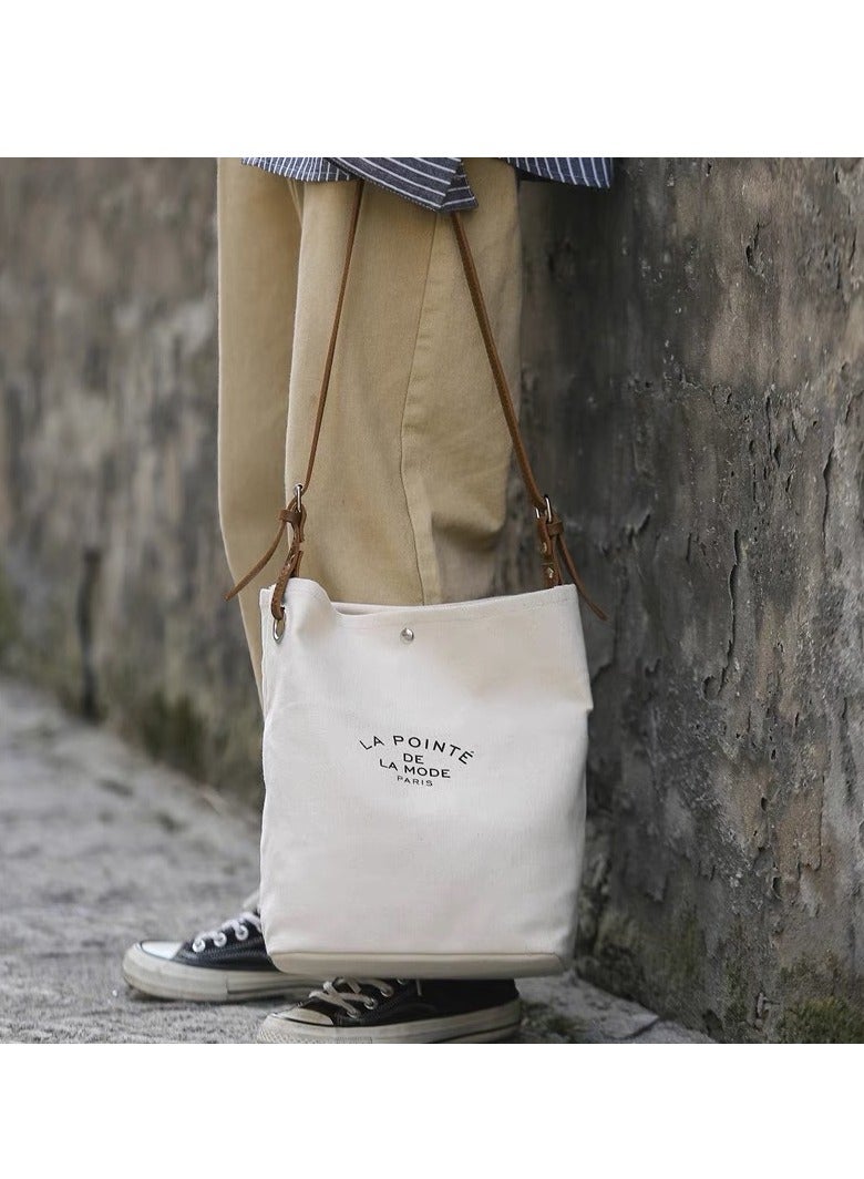 Handbag Canvas Tote Bag Womens Big Capacity Casual Shoulder Crossbody Bag Ladies Large Cotton Tote Handbag for Travel and Daily Use - Image 3