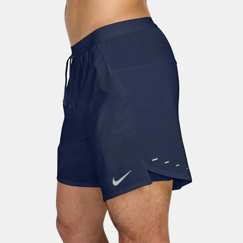 Nike Blue Men's Stride Dri-FIT 2-in-1 Running Shorts for Men | Best Price UAE